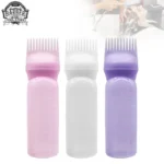 3 Color Salon Hair Oil Applicator Bottle