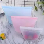 3PCS Silicone Food Storage Bag