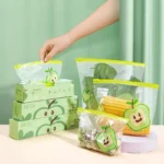 Reusable Zip Lock Bag Food Grade Transparent Storage Bag