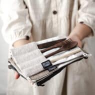 Dark Wood Cutlery Set (Dark grey bag) - Image 2