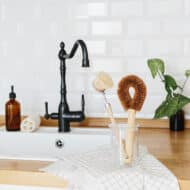 Natural Dish Brushes for Washing Up (6 Piece Starter Set) - Image 3