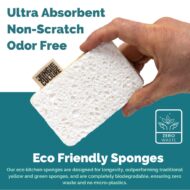 Eco Dish Sponges | Pack of 4 - Image 3