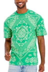 Paisley Print Tshirt - Image 48