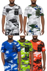 Full Camo Toggle Tshirt - Image 2