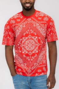 Paisley Print Tshirt - Image 36