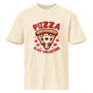 Pizza is My Valentine Short Sleeve T-shirt - Image 2